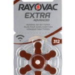RAYOVAC μπαταρίες ακουστικών βαρηκοΐας 312MF, mercury free, 1.4V, 6τμχ
