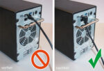 GOOBAY καλώδιο U/UTP CAT6 51514, γωνιακό, CCA AWG 25/7, 0.5m, μαύρο - Image 2