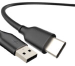 CABLETIME καλώδιο USB-C σε USB U323A, 3A, 480Mbps, 0.25m, μαύρο - Image 2