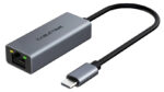 CABLETIME αντάπτορας δικτύου CT-CML100, USB-C, 100Mbps Ethernet, γκρι - Image 2