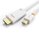 CABLETIME καλώδιο mini DisplayPort σε HDMI CT-03G4K60, 4K, 1.8m, λευκό - Image 2