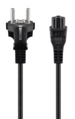 GOOBAY καλώδιο τροφοδοσίας 57846, 0.75mm², 1m, μαύρο - Image 2