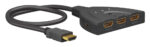 GOOBAY HDMI switch 58488, 3-in σε 1-out, 4K/60Hz, μαύρο - Image 2