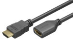 GOOBAY καλώδιο προέκτασης HDMI 61313 Ethernet, 4K/60Hz 18Gbps, 5m, μαύρο - Image 2