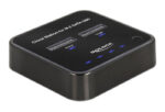 DELOCK docking station για M.2 SATA SSD 64178, 2 θέσεων, 6Gbps, clone function, μαύρο - Image 2