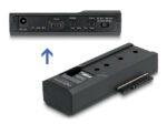 DELOCK docking station για M.2 NVMe/SATA ή 2.5"/3.5" SSD/HDD 64252, 10Gbps, clone function, μαύρο - Image 2