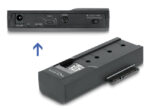 DELOCK docking station για M.2 NVMe/SATA ή 2.5"/3.5" SSD/HDD 64253, 10Gbps, μαύρο - Image 2