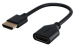 GOOBAY αντάπτορας HDMI 64824, εύκαμπτος, 4K/60Hz, 18Gbps, μαύρος - Image 2