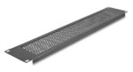 DELOCK κάλυμμα panel 67036 για 19"/2U rack, με αεραγωγούς, μαύρο - Image 2