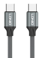LDNIO καλώδιο USB-C σε USB-C LC441C, 65W PD, 1m, γκρι - Image 2