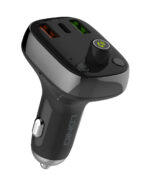 LDNIO FM Transmitter & φορτιστής C704Q, 2x USB/1x USB-C, 36W, Bluetooth, μαύρο - Image 2