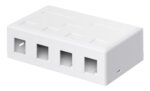 GOOBAY Keystone κυτίο 79376 για 4x θύρες δικτύου, λευκό - Image 2