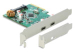DELOCK κάρτα επέκτασης PCI Express x4 σε 2x USB-C 90397, 10 Gbps - Image 2