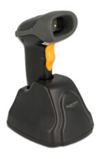 DELOCK barcode scanner 90550, 1D & 2D, ασύρματο, με βάση φόρτισης, μαύρο - Image 2