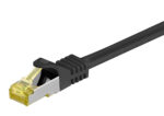 GOOBAY καλώδιο δικτύου 91572, CAT 7 S/FTP, copper, 500MHz, 0.25m, μαύρο - Image 2