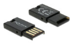 DELOCK USB card reader 91603 για κάρτες μνήμης micro SD, μαύρο - Image 2