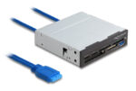 DELOCK USB 19-pin card reader 91759, CF/SD/micro SD/xD/MS/M2/USB, 5Gbps - Image 2