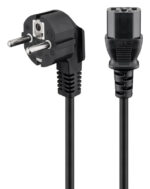 GOOBAY καλώδιο τροφοδοσίας 95142, 3G 1.00mm², 3m, μαύρο - Image 2