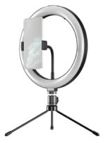 APEXEL φωτιστικό δαχτυλίδι LED APL-FL10JJ13Y με μίνι τρίποδα, Φ26cm - Image 2
