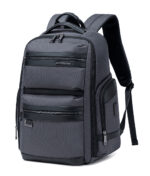 ARCTIC HUNTER τσάντα πλάτης B00682 με θήκη laptop 15.6", USB, λουκέτο TSA, 23.5L, γκρι - Image 2