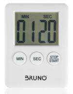 BRUNO χρονόμετρο & αντίστροφη μέτρηση BRN-0063, LCD, με μαγνήτη, λευκό - Image 2