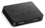 POWERTECH HDMI splitter CAB-H163, 1-in σε 2-out, 4K/30Hz, HDR/HDCP, μαύρο - Image 2