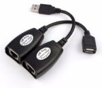 POWERTECH USB extender CAB-N098 μέσω καλωδίου RJ45, μαύρο - Image 2