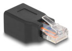 POWERTECH αντάπτορας RJ45/RJ48/RJ50 CAB-N325, 10P/10C pin out 1:1, μαύρο - Image 2