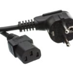 POWERTECH Καλώδιο τροφοδοσίας CAB-P020, 3x 0.75mm², CCS, 1.5m, μαύρο