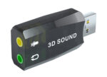 POWERTECH κάρτα ήχου USB CAB-U036, 5.1CH, έξοδος μικροφώνου & ακουστικού - Image 2