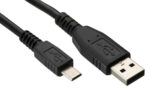 POWERTECH καλώδιο USB σε Micro USB CAB-U129, 8mm tip, 1.5m, μαύρο - Image 2