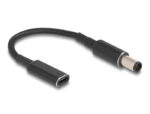 POWERTECH αντάπτορας τροφοδοσίας laptop CAB-UC074, USB-C σε HP 7.4x5.0mm, μαύρος - Image 2