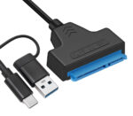 POWERTECH καλώδιο σύνδεσης HDD/SSD CAB-UC076, USB/USB-C σε SATA, 6Gbps - Image 2