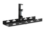 BRATECK cable management γραφείου CC11-10-1, μεταλλικό, 40x12.9x19cm, μαύρο - Image 2