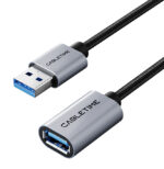 CABLETIME καλώδιο προέκτασης USB CT-AMAF1, 5Gbps, 2m, μαύρο - Image 2