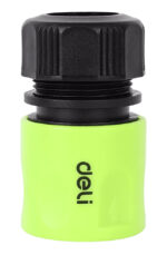 DELI ταχυσύνδεσμος για λάστιχο DL8793 με water stop, 1/2", πράσινος - Image 2