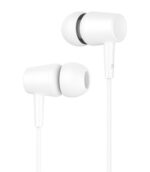 CELEBRAT earphones με μικρόφωνο G13, 3.5mm σύνδεση, Φ10mm, 1.2m, λευκό - Image 2