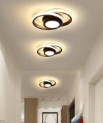 POWERTECH LED φωτιστικό οροφής HLL-0085, 32W, 4000K, 27x21cm, μαύρο - Image 2
