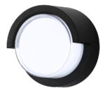 POWERTECH LED φωτιστικό τοίχου HLL-0167, 12W, 4000K, 960lm, IP65, μεταλλικό, μαύρο - Image 2
