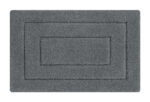 HOME USE πατάκι μπάνιου HUH-0203, αντιολισθητικό, 50 x 80cm, γκρι - Image 2