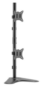 BRATECK βάση γραφείου για 2x οθόνες LDT66-T02V, 17-32", έως 9kg - Image 2