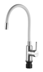 BRUNO μπαταρία πάγκου κουζίνας M54804-006C-S626, εύκαμπτη, αναμεικτική, λευκή - Image 2