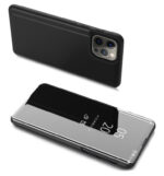 POWERTECH θήκη Clear View MOB-1663 για iPhone 13 Pro Max, μαύρη - Image 2