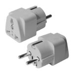 POWERTECH αντάπτορας ρεύματος PT-1001, German type/universal, 16A, 7τμχ - Image 2
