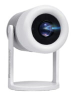 POWERTECH smart βιντεοπροβολέας PT-1305, 1080p, WiFi, Android, 170 ANSI lumens, λευκός - Image 2