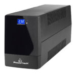 POWERTECH UPS Line Interactive PT-1800LCD με οθόνη, 1800VA, 1080W, 4x Schuko, 2x RJ45/RJ11, USB Type B - Image 2