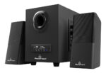 POWERTECH ηχεία Premium sound PT-846, 16W, USB/SD/FM/BT, remote, μαύρα - Image 2