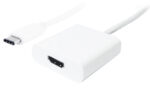 POWERTECH αντάπτορας USB Type-C σε HDMI PTH-037, 4K, λευκό - Image 2
