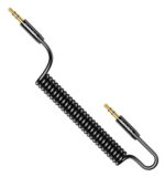 USAMS καλώδιο Jack 3.5mm SJ256, Hi-Fi stereo, 1.2m, μαύρο - Image 2