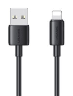USAMS καλώδιο Lightning σε USB US-SJ709, 2.4A, 480Mbps, 1m, μαύρο - Image 2